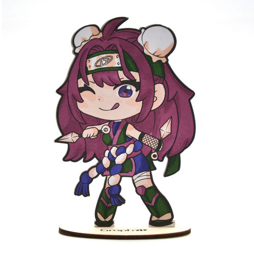 Kit de figurine à colorier Manga Chibis Kunoichi