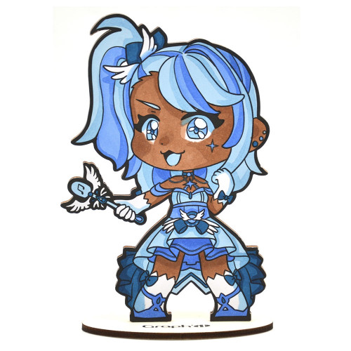 Kit de figurine à colorier Manga Chibis Magical girl