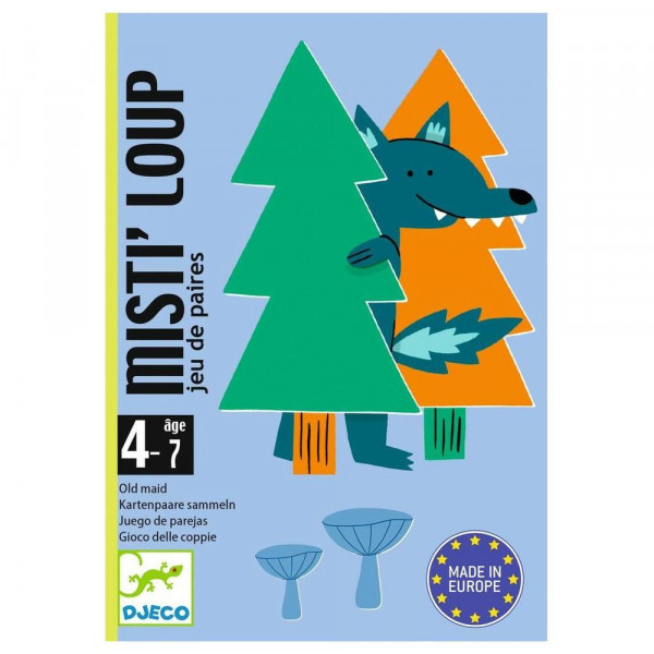 Jeu de cartes Misti' Loup