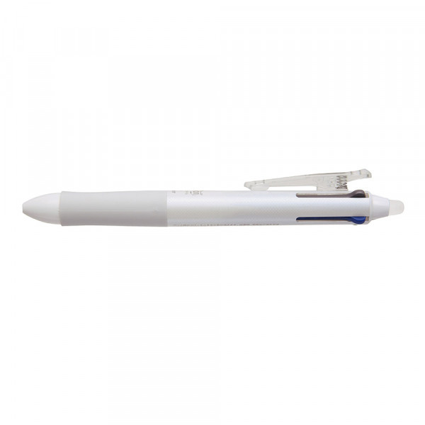 Stylo roller FriXion Ball 4 Couleurs Pointe Fine 0.5 mm Blanc