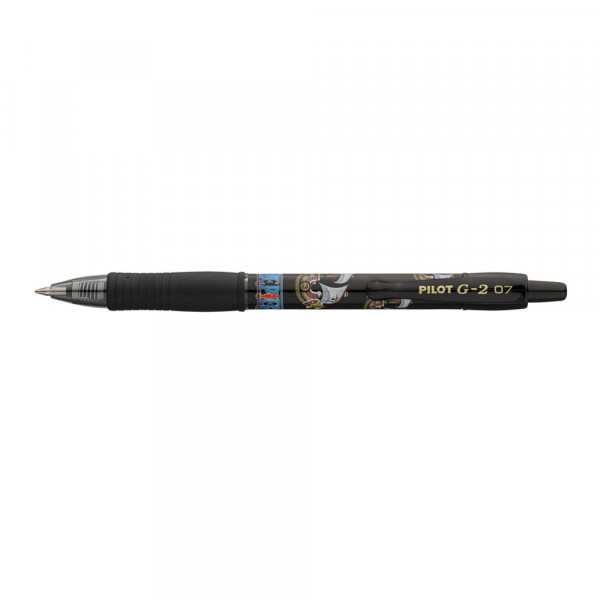 Stylo roller G-2 OnePiece Pointe moyenne 0.7 mm Encre noire
