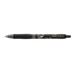 Stylo roller G-2 OnePiece Pointe moyenne 0.7 mm Encre noire