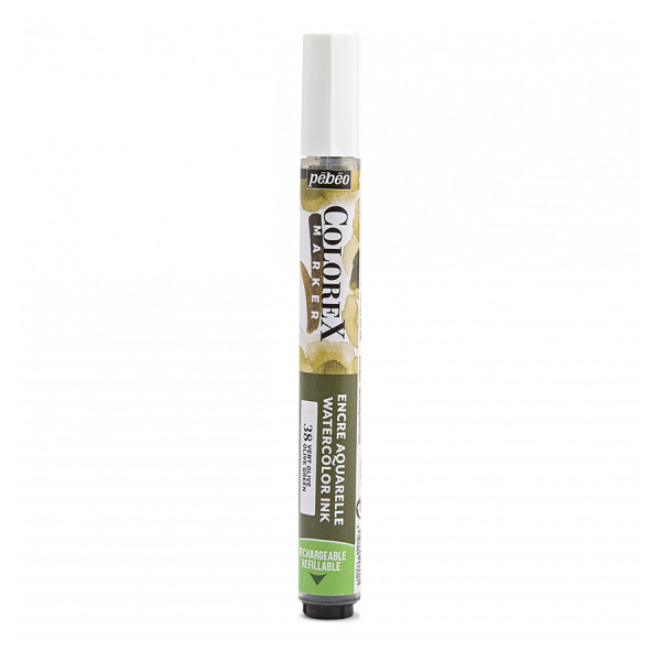 Marqueur Encre aquarelle Colorex Marker Vert olive