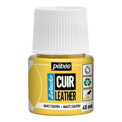 Peinture Cuir Setacolor 45 ml Mat-Satiné Jaune vif