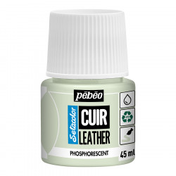 Peinture Cuir Setacolor 45 ml Effet Phosphorescent