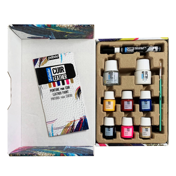 Peinture Cuir Setacolor Coffret Sélection