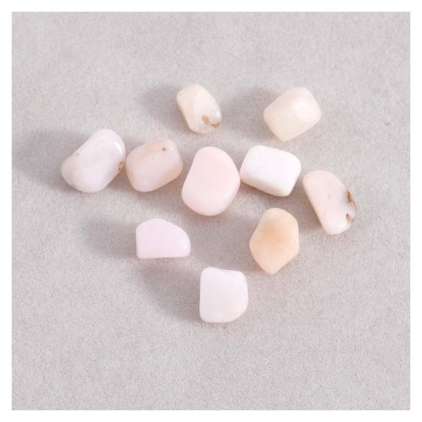 Perle Naturelle Irrégulière Opale Rose - 10 pcs