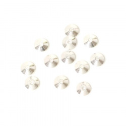 Perle Toupie 5,8 mm Argenté 925 - 10 pcs