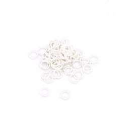 Anneau Ouvert 4 mm Argenté 925 - 50 pcs