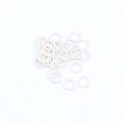 Anneau Ouvert 6 mm Argenté 925 - 50 pcs