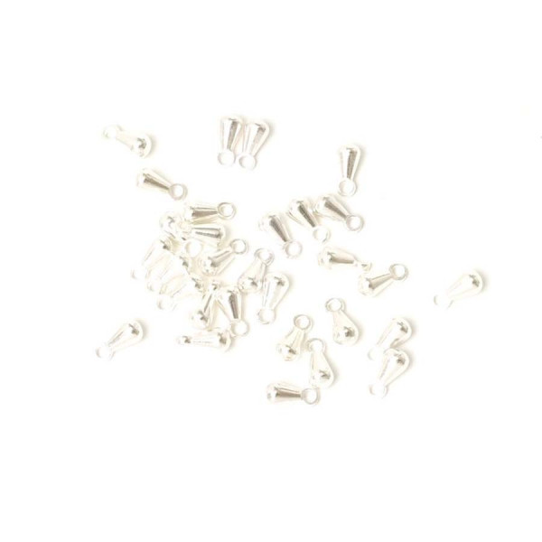 Pendentif Goutte Argenté 925 - 6 pcs