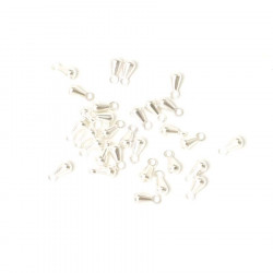 Pendentif Goutte Argenté 925 - 6 pcs