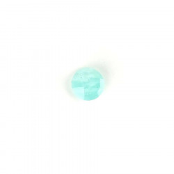 Cabochon Facetté Pierre Naturelle Rond 6 mm Amazonite