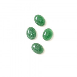 Cabochon Pierre Naturelle Ovale 6 x 8 mm Aventurine