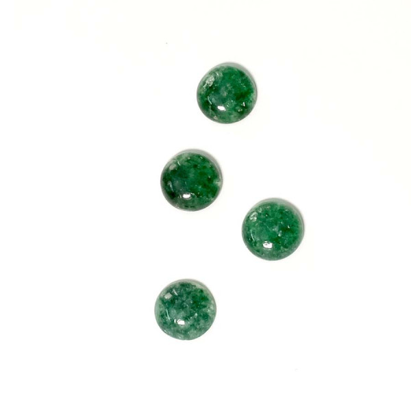 Cabochon Pierre Naturelle 8 mm Aventurine