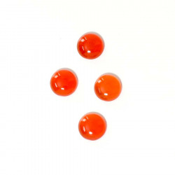 Cabochon Pierre Naturelle 8 mm Onyx Rouge