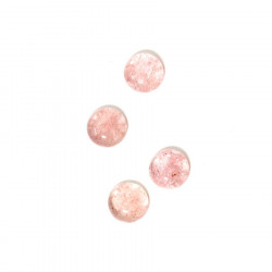 Cabochon Pierre Naturelle 8 mm Quartz Fraise