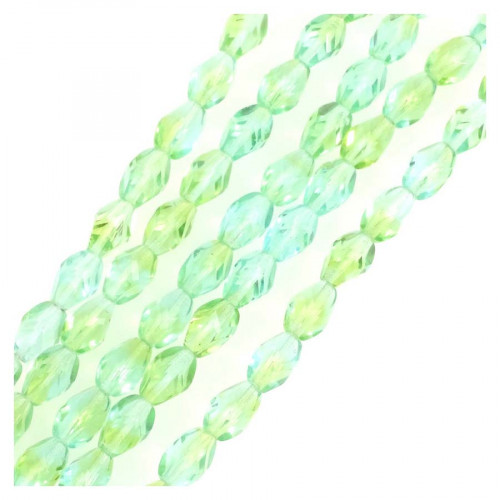 Boucles d'oreilles anneaux argent plaqué or 18 ct et chromo-diopside courtes Basic Colors