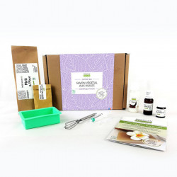 Coffret cosmétique maison Savon végétal aux huiles