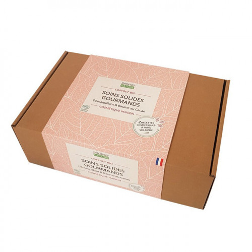 Coffret cosmétique maison Soins solides Gourmands