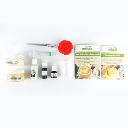 Coffret cosmétique maison Soins solides Gourmands