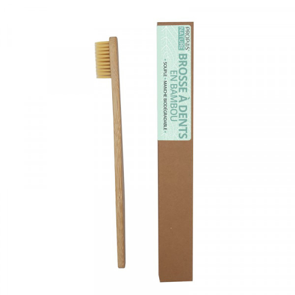 BROSSE A DENTS BAMBOU 19CM