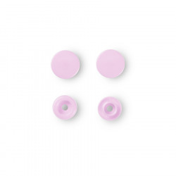 Bouton-pression Color Snaps 12,4 mm Rond 30 pcs Rose