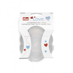 Boîte de rangement 10 cm 2 pcs Fleur