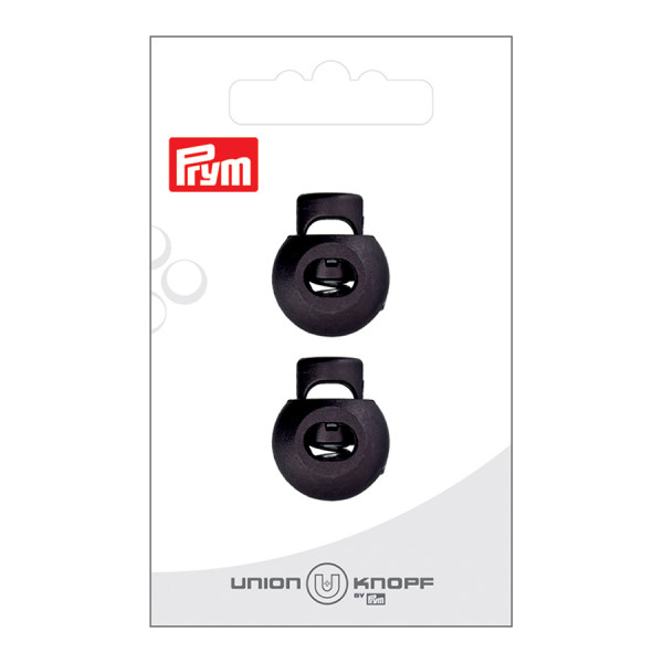 Arrêt de Cordon 20 mm Noir 2 pcs