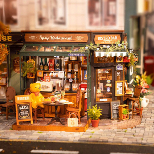 Maquette Maison miniature Tipsy Restaurant