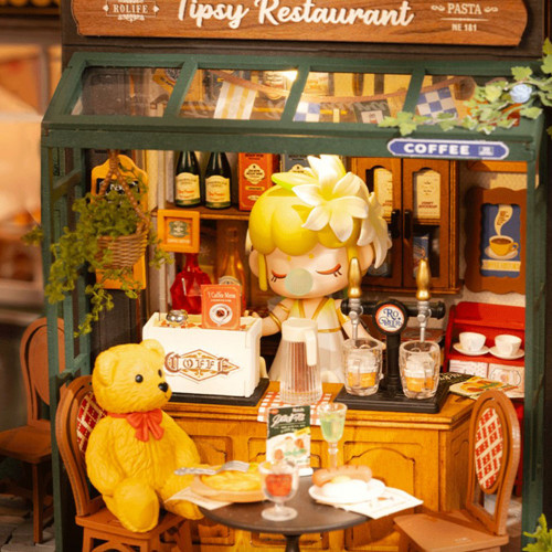 Maquette Maison miniature Tipsy Restaurant