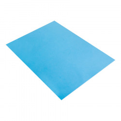 Plaque de caoutchouc mousse Crepla 20 x 30 cm Bleu clair