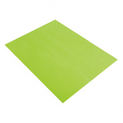 Plaque de caoutchouc mousse Crepla 20 x 30 cm Vert clair