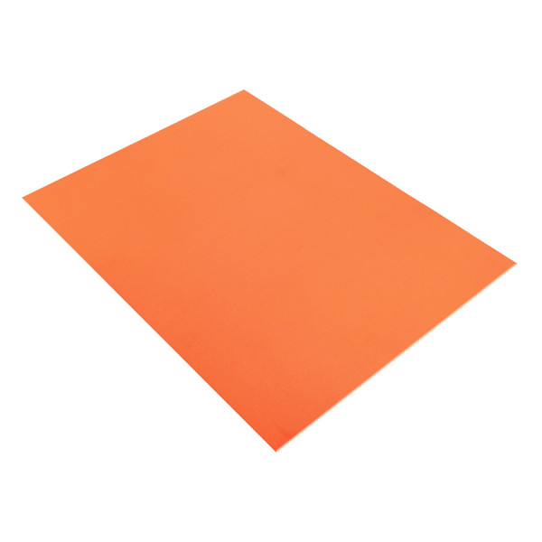 Plaque de caoutchouc mousse Crepla 20 x 30 cm Orange