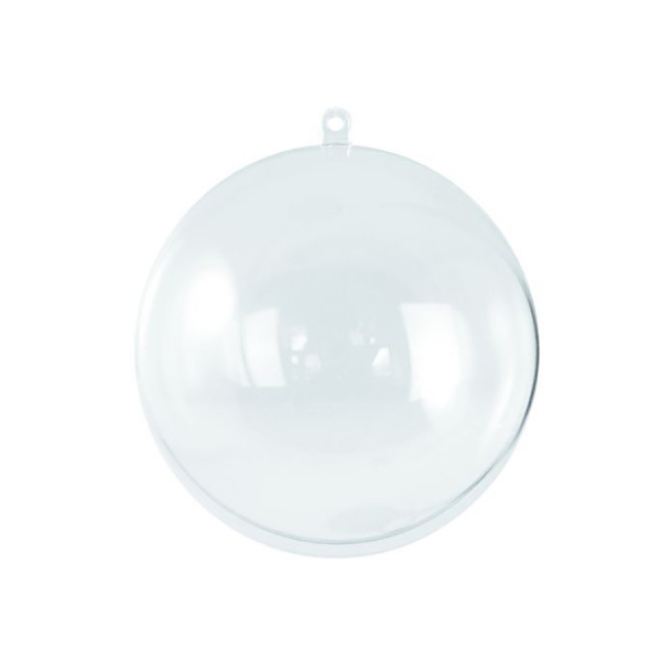 Boule en Plastique à décorer ø 4 cm