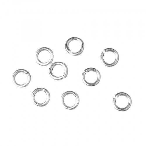 Anneau Ouvert 10 mm 40 pcs Argent