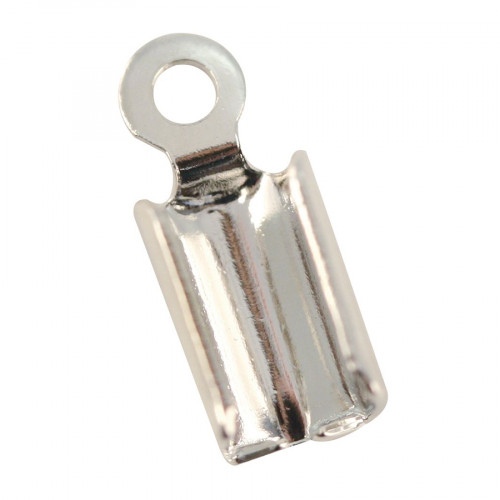 Attache Cordon à Bijoux 4 pcs Platine