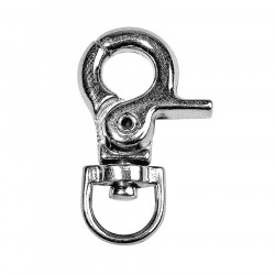 Fermoir Carabinier Porte-clés 30 mm 2 pcs