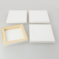 Lot de 4 mini châssis Créa 10 x 10 cm