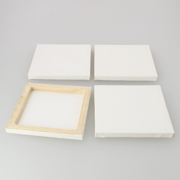 Lot de 4 mini châssis Créa 12 x 12 cm