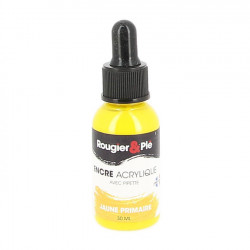 Encre acrylique 30 ml R&P Jaune primaire