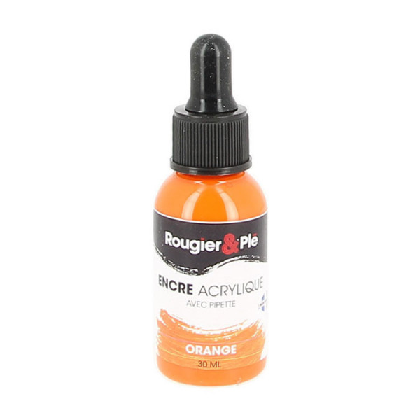 Encre acrylique 30 ml R&P Orange