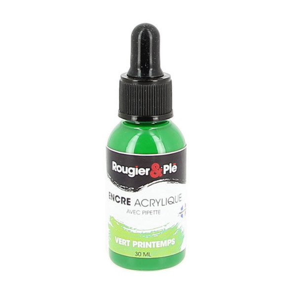 Encre acrylique 30 ml R&P Vert printemps