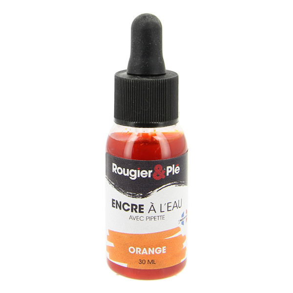 Encre à l'eau 30 ml R&P Orange