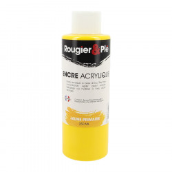 Encre acrylique 250 ml R&P Jaune primaire