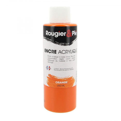 Encre acrylique 250 ml R&P Orange
