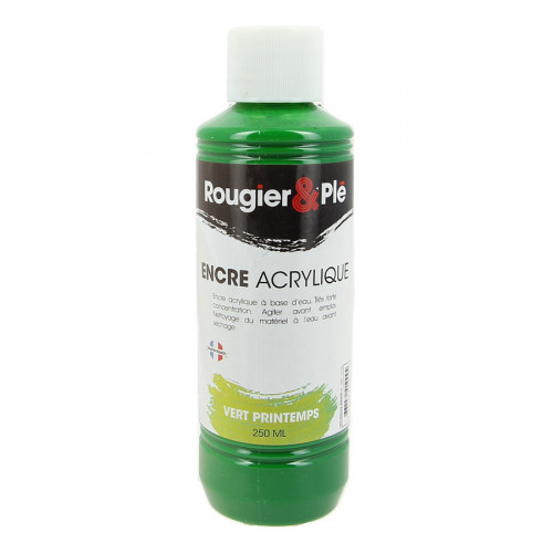 Encre acrylique 250 ml R&P Vert printemps