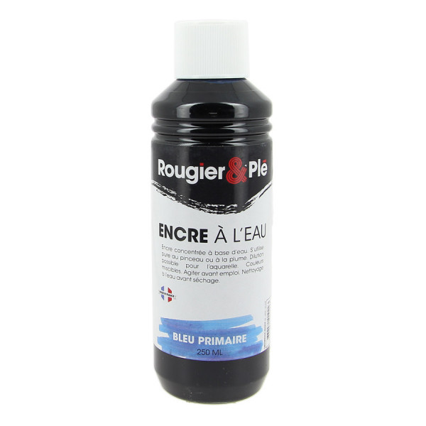 Encre à l'eau 250 ml R&P Bleu primaire