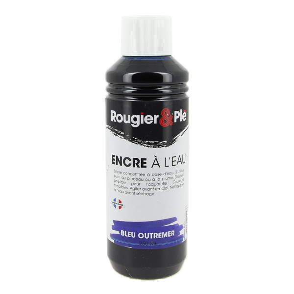 Encre à l'eau 250 ml R&P Bleu outremer