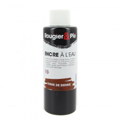 Encre à l'eau 250 ml R&P Terre de Sienne